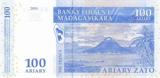 100 Ariary 2004